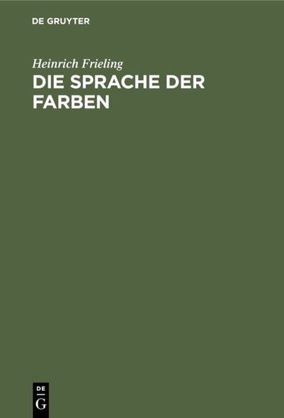 Produktbild: Die Sprache der Farben