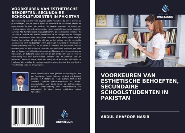 Produktbild: Voorkeuren Van Esthetische Behoeften, Secundaire Schoolstudenten in Pakistan