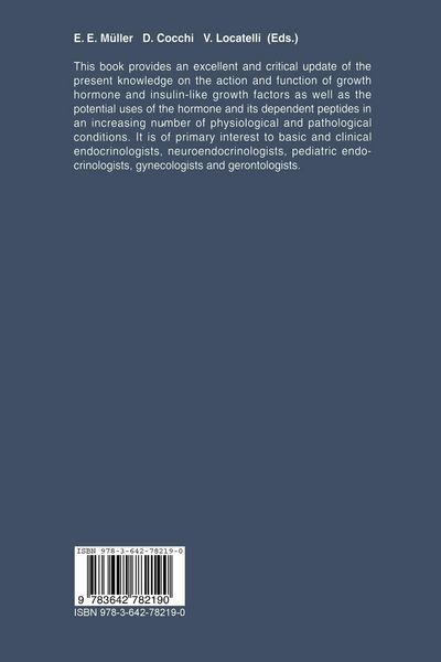 Produktbild: Growth Hormone and Somatomedins during Lifespan