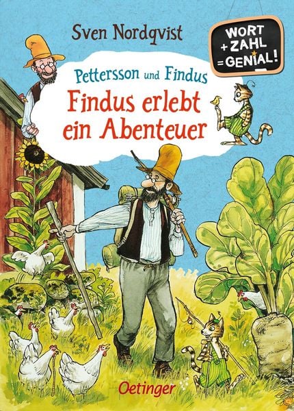 Pettersson und Findus. Findus erlebt ein Abenteuer, Gebundene Ausgabe von Alexandra Hanneforth, Verlag Friedrich Oetinger GmbH, 9783751203616