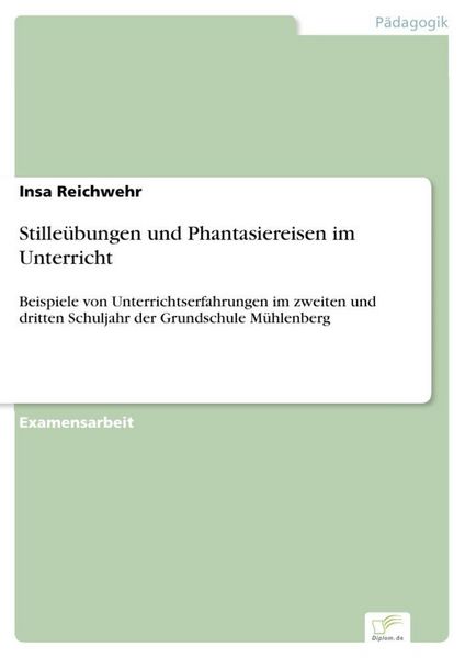 Produktbild: Stille&uuml;bungen und Phantasiereisen im Unterricht