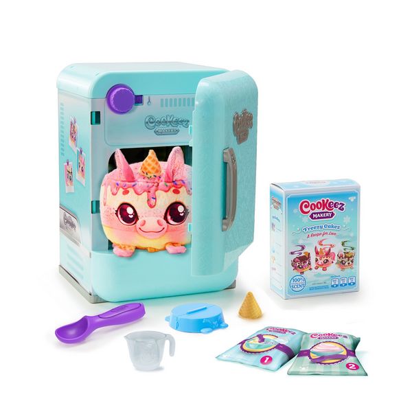 Produktbild: Moose Toys 300185 - Cookeez Makery: Freezy Cakez Spielset, Duftende Pl&uuml;schfiguren, Interaktiv