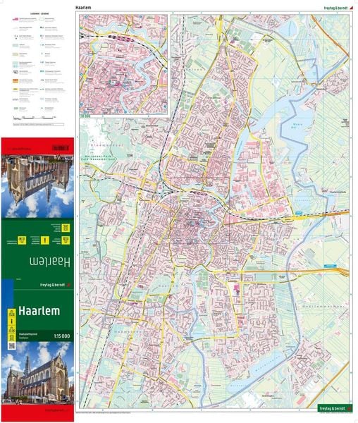 Produktbild: Haarlem, Stadtplan 1:20.000, freytag & berndt