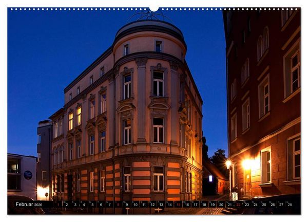 Produktbild: Stralsund F&Uuml;R NACHTSCHW&Auml;RMER (hochwertiger Premium Wandkalender 2026 DIN A2 quer), Kunstdruck in Hochglanz