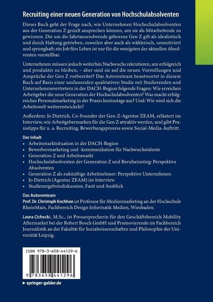 Produktbild: Recruiting einer neuen Generation von Hochschulabsolventen