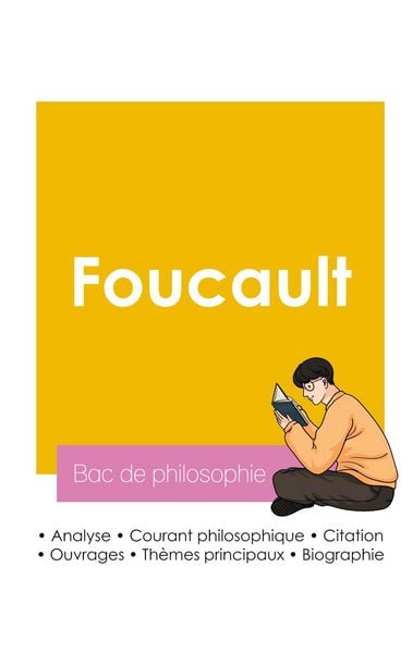 Produktbild: R&eacute;ussir son Bac de philosophie 2026 : Analyse du philosophe Michel Foucault