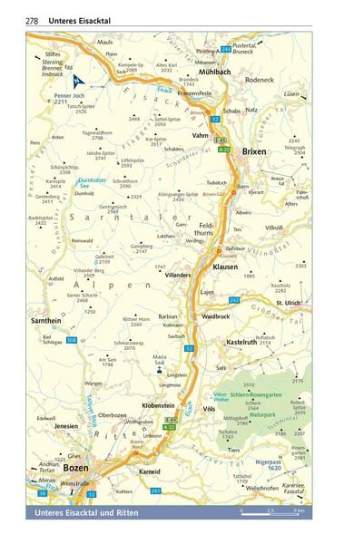 TRESCHER Reiseführer Südtirol und Trentino