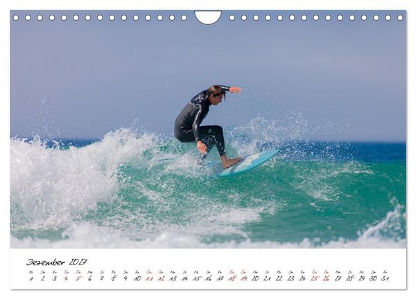 Produktbild: Surfen in der Bretagne (Wandkalender 2027 DIN A4 quer), CALVENDO Monatskalender