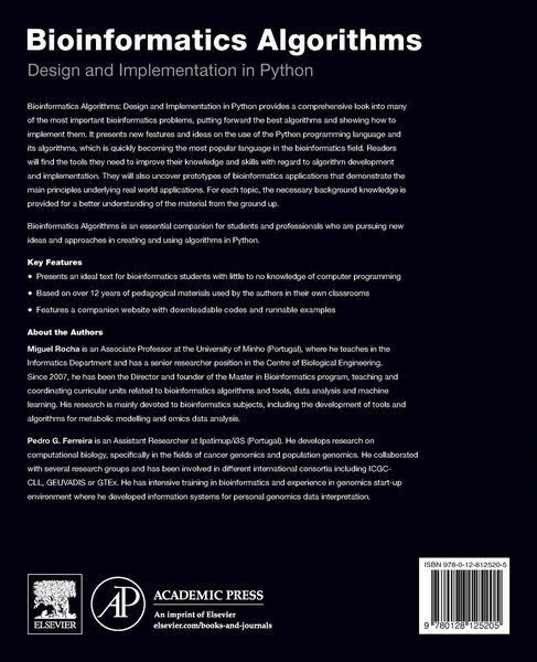 Produktbild: Bioinformatics Algorithms