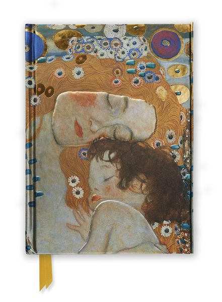 Premium Notizbuch DIN A5: Gustav Klimt, Die drei Lebensalter einer Frau