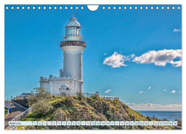 Produktbild: Leuchtt&uuml;rme - maritime Wegweiser weltweit (Wandkalender 2026 DIN A4 quer), CALVENDO Monatskalender