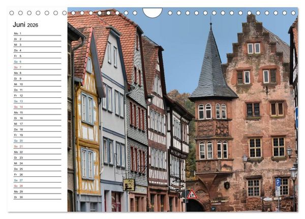 Produktbild: Herrliches Hessen - B&uuml;dingen (Wandkalender 2026 DIN A4 quer), CALVENDO Monatskalender