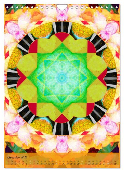 Produktbild: Mandala Energien (Wandkalender 2026 DIN A4 hoch), CALVENDO Monatskalender