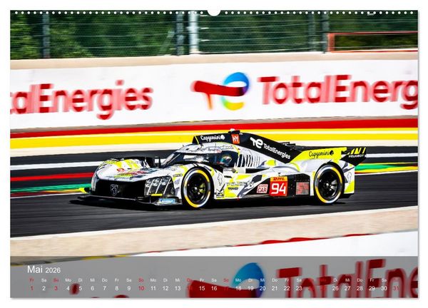 Produktbild: World Endurance Championship (hochwertiger Premium Wandkalender 2026 DIN A2 quer), Kunstdruck in Hochglanz