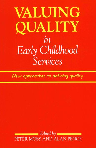 Produktbild: Valuing Quality in Early Childhood Services