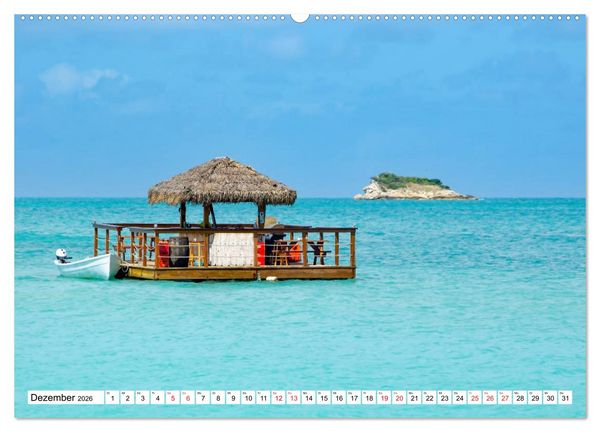 Produktbild: Karibische Momente - Eine Reise ins tropische Paradies (Wandkalender 2026 DIN A2 quer), CALVENDO Monatskalender