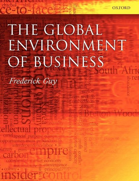 Produktbild: The Global Environment of Business