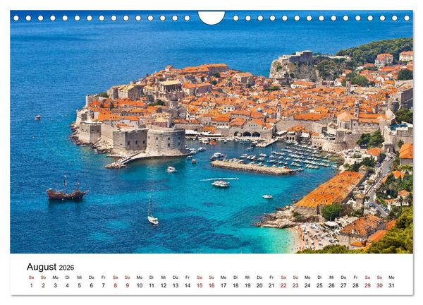 Produktbild: L&auml;nder der Adria (Wandkalender 2026 DIN A4 quer), CALVENDO Monatskalender