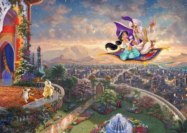 Produktbild: Disney, Aladdin. Kinkade Collection 1.000 Teile