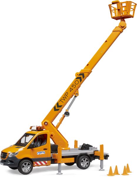 Bruder - MB Sprinter Arbeitsbühne mit Light plus Sound Modul
