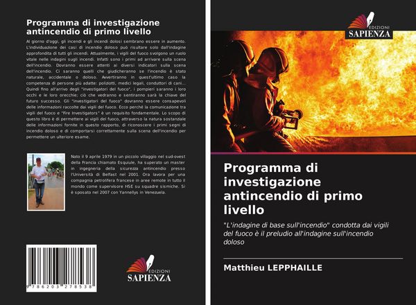 Produktbild: Programma di investigazione antincendio di primo livello