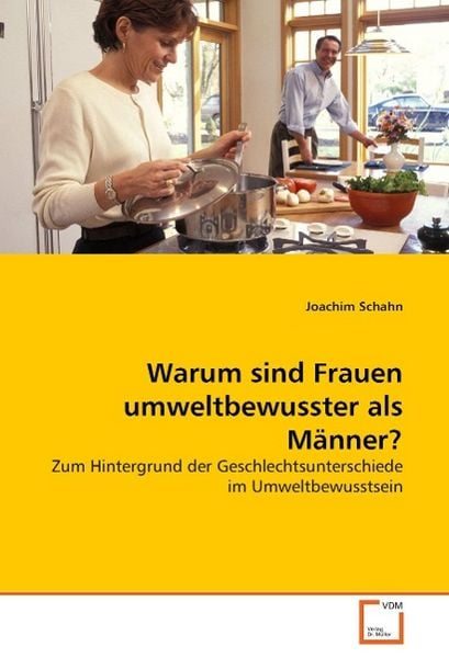 Produktbild: Schahn, J: Warum sind Frauen umweltbewusster als M&auml;nner?
