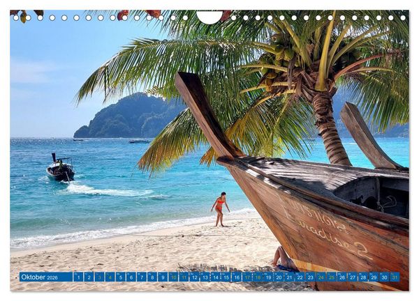 Produktbild: Phi Phi Island &ndash; Thailands traumhaftes Paradies (Wandkalender 2026 DIN A4 quer), CALVENDO Monatskalender