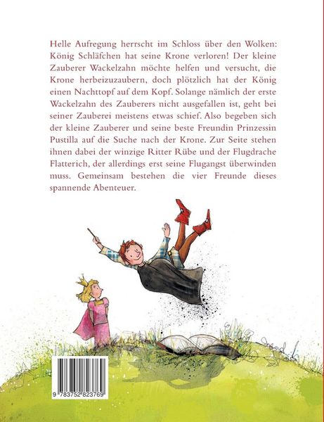 Produktbild: Vorlesegeschichten aus dem Schloss &uuml;ber den Wolken: Der kleine Zauberer Wackelzahn und die verlorene K&ouml;nigskrone