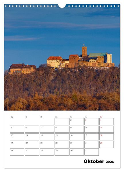Produktbild: Die Th&uuml;ringer Wartburg (Wandkalender 2026 DIN A3 hoch), CALVENDO Monatskalender