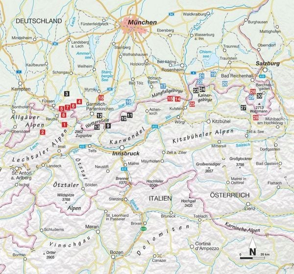 Produktbild: Vergessene Steige Bayerische Alpen