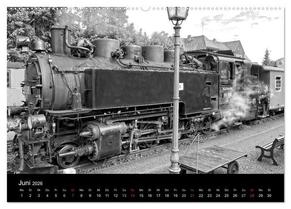 Produktbild: Ein Jahr mit der Schmalspurbahn aus Zittau (Wandkalender 2026 DIN A2 quer), CALVENDO Monatskalender