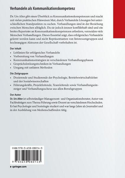 Produktbild: Verhandeln als Kommunikationskompetenz