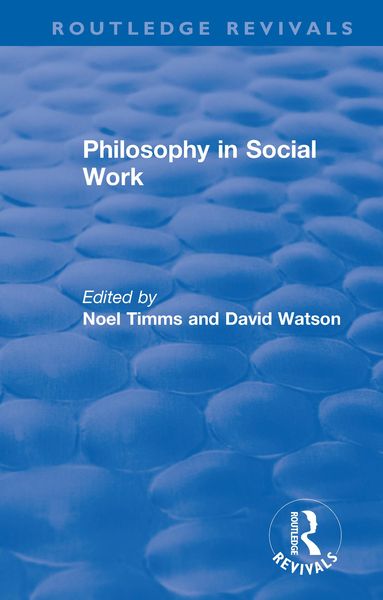 Produktbild: Philosophy in Social Work