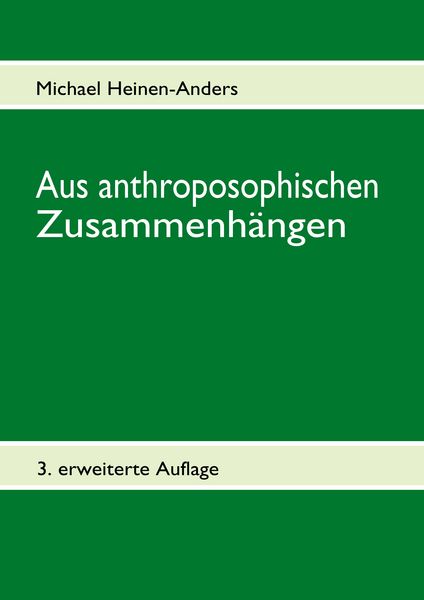 Produktbild: Aus anthroposophischen Zusammenh&auml;ngen