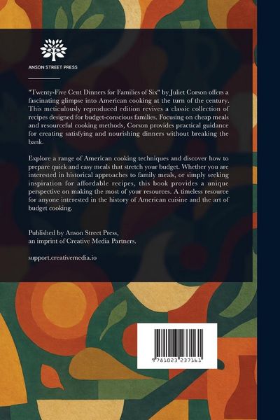 Produktbild: Twenty-Five Cent Dinners for Families of Six