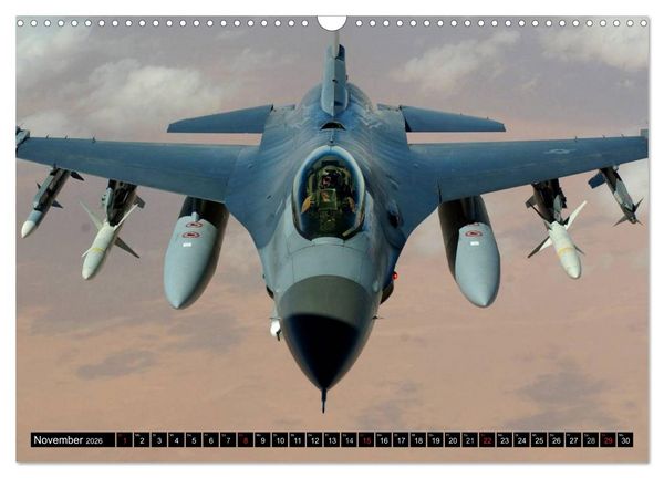 Produktbild: Kampfjets &bull; U.S. Aircraft (Wandkalender 2026 DIN A3 quer), CALVENDO Monatskalender