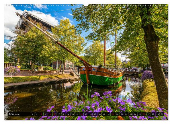 Produktbild: Papenburg - Venedig des Nordens (hochwertiger Premium Wandkalender 2026 DIN A2 quer), Kunstdruck in Hochglanz