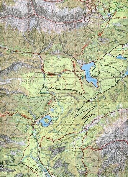 Produktbild: DAV Alpenvereinskarte 4/1 Wetterstein Mieminger West Weg