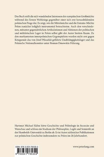 Produktbild: Polen im Ersten Weltkrieg