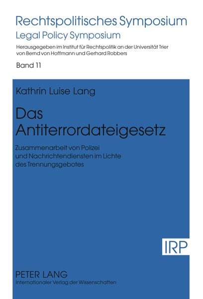 Produktbild: Das Antiterrordateigesetz