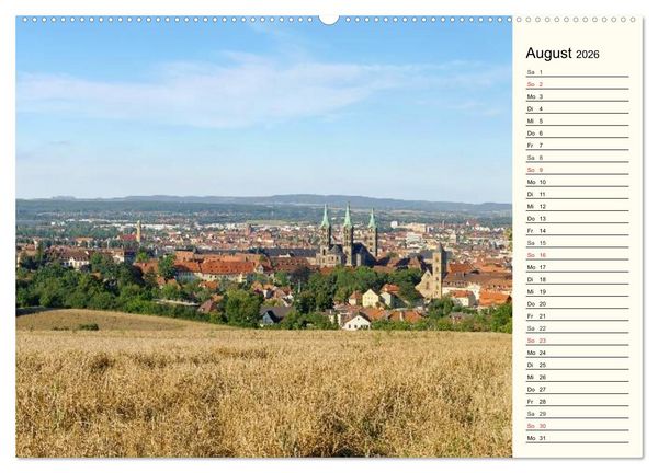Produktbild: Bamberg und Fr&auml;nkische Schweiz (Wandkalender 2026 DIN A2 quer), CALVENDO Monatskalender