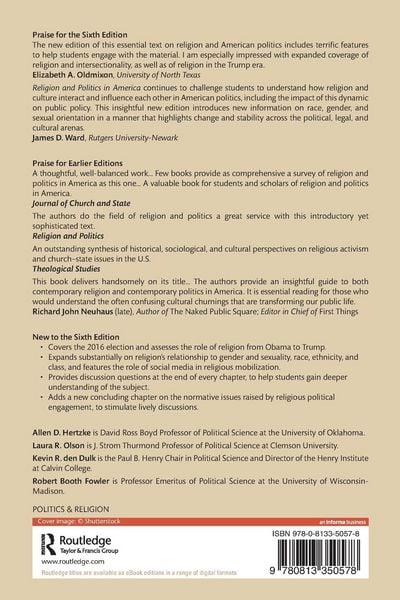 Produktbild: Religion and Politics in America