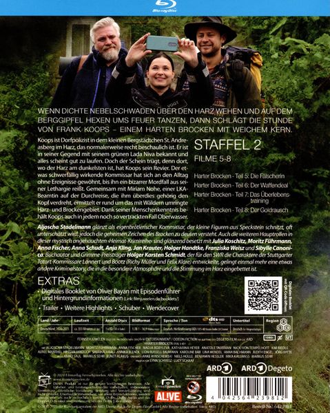 Produktbild: Harter Brocken - Staffel 2 (Filme 5-8)