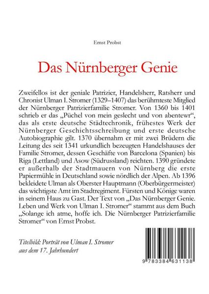 Produktbild: Das N&uuml;rnberger Genie