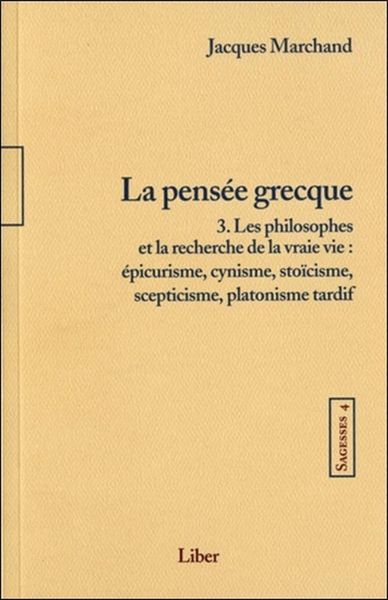 Produktbild: Sagesses T.4 ; la Pensee Grecque T.3