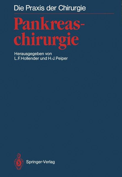 Produktbild: Pankreaschirurgie