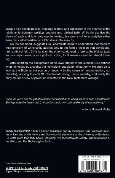 Produktbild: Anarchy and Christianity