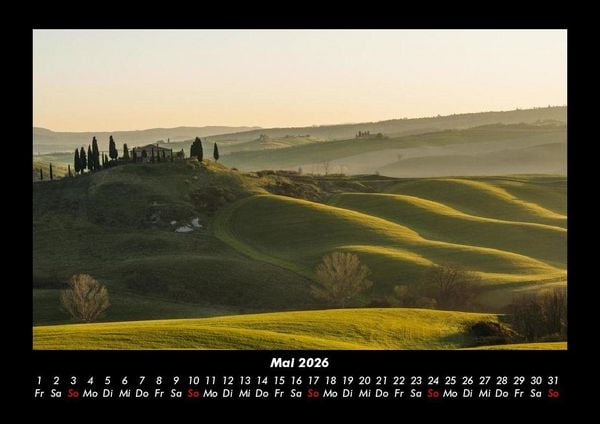 Produktbild: Bergige Welten 2026 Fotokalender DIN A3