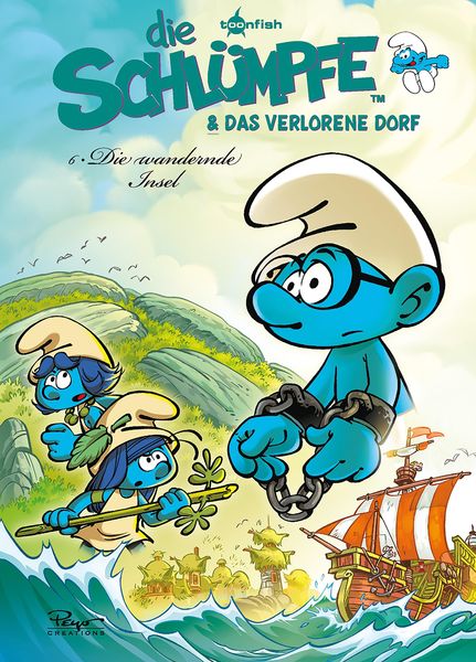 Produktbild: Die Schl&uuml;mpfe und das verlorene Dorf. Band 6