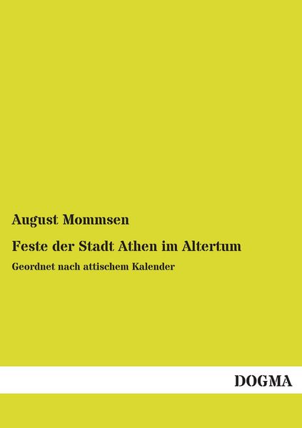 Produktbild: Feste der Stadt Athen im Altertum